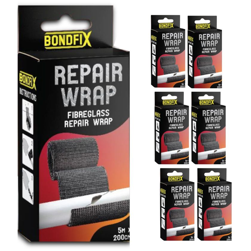 Bondfix 5cm Fibreglass Repair Wrap (Pack of 6) - South East Clearance Centre