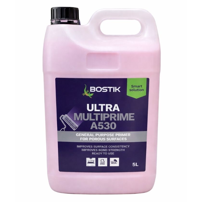 BOSTIK MULTIPRIME A530 FOR POROUS SURFACES - 5 Litres
