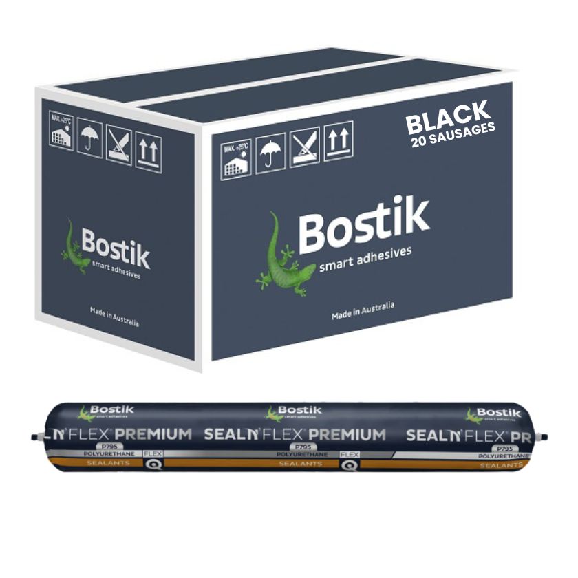 Bostik 30619362 P795 Seal N' Flex® Premium Polyurethane Sealant - Black (Box of 20) - South East Clearance Centre