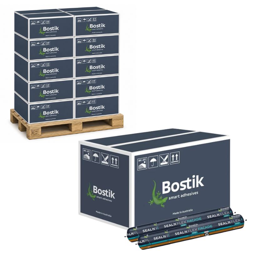 (Pallet of 200 Sausages) Bostik SEAL 'N' FLEX® FACADE H725 Low Modulus Polyurethane Sealant 600ml (WHITE)