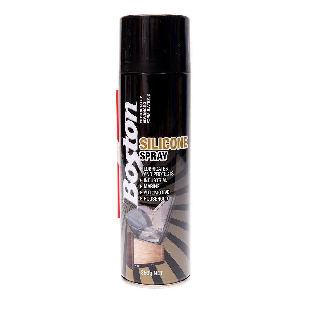 BOSTON 350gm Silicone Spray 78640 (12 Cans) - South East Clearance Centre