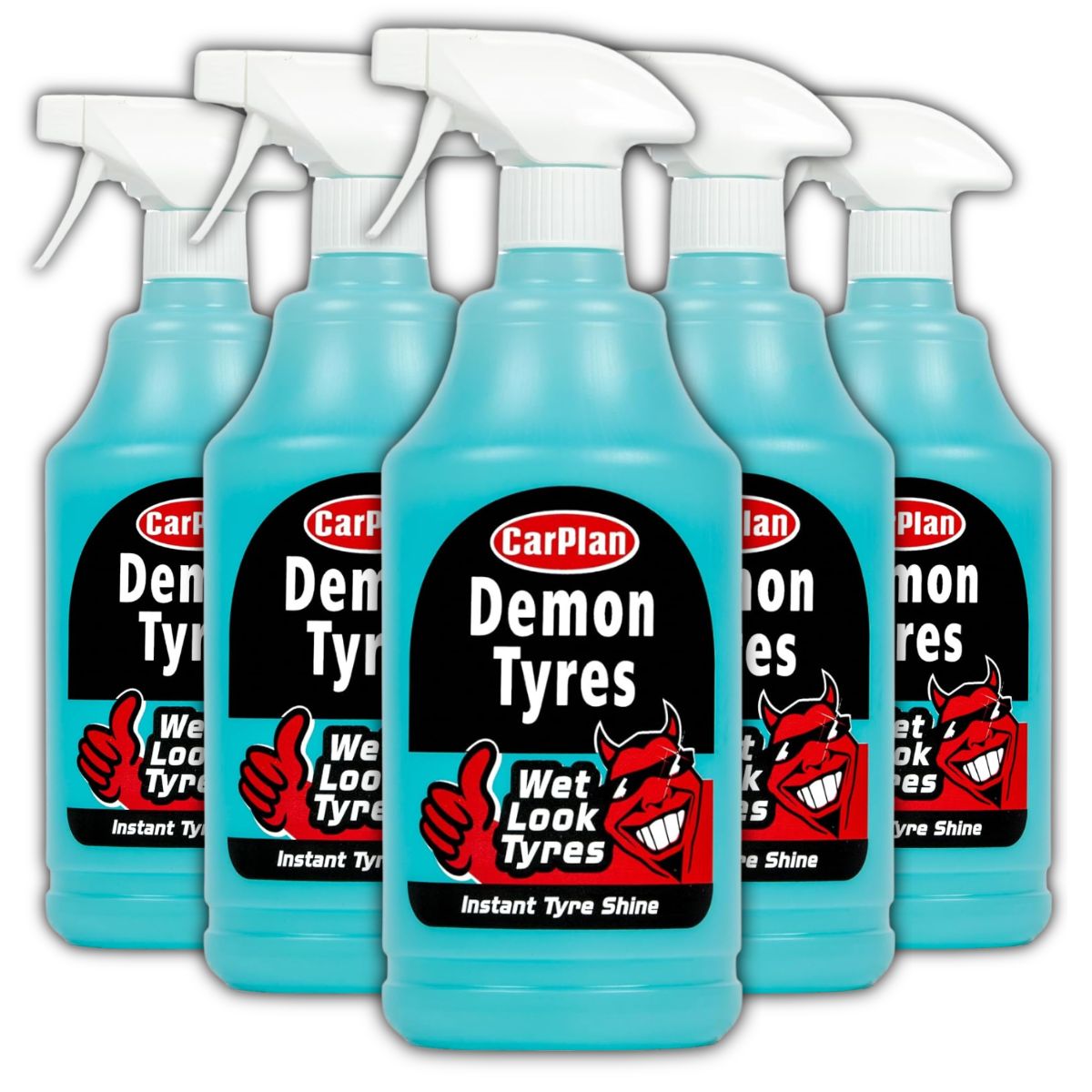 CarPlan Demon Tyres - Wet Look Tyres, 1 Litre - South East Clearance Centre