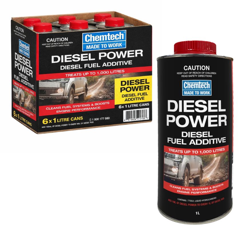 (6 Pack) Chemtech Diesel Power Fuel Additive - 1 Litre - South East Clearance Centre