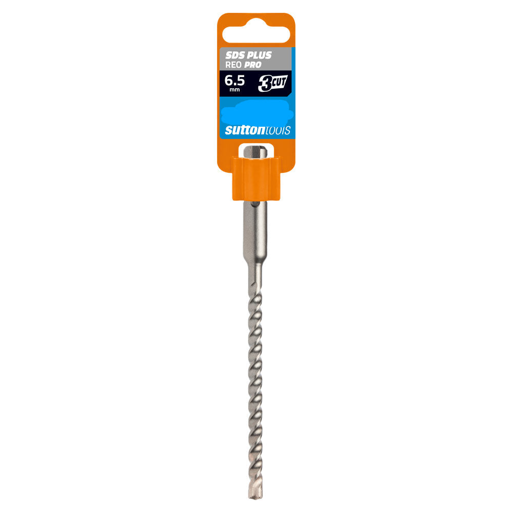 Sutton SDS Plus Masonry Drill Bit 6.5mm x 210mm – 2 Cut Heavy Duty Concrete Bit - South East Clearance Centre