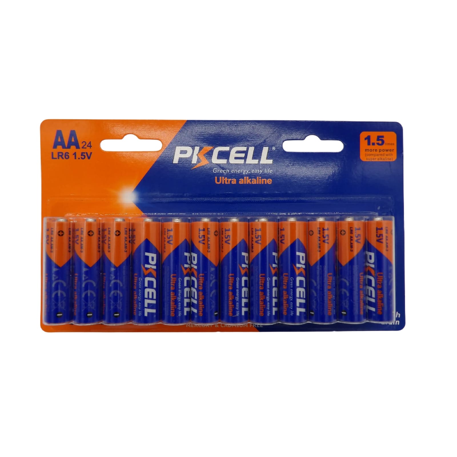Premium Alkaline AA Battery (24-Pack)