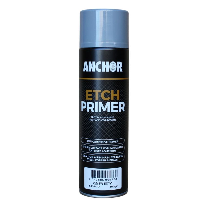 Anchor Etch Primer Grey 400g – EP400 (Box of 12) - South East Clearance Centre