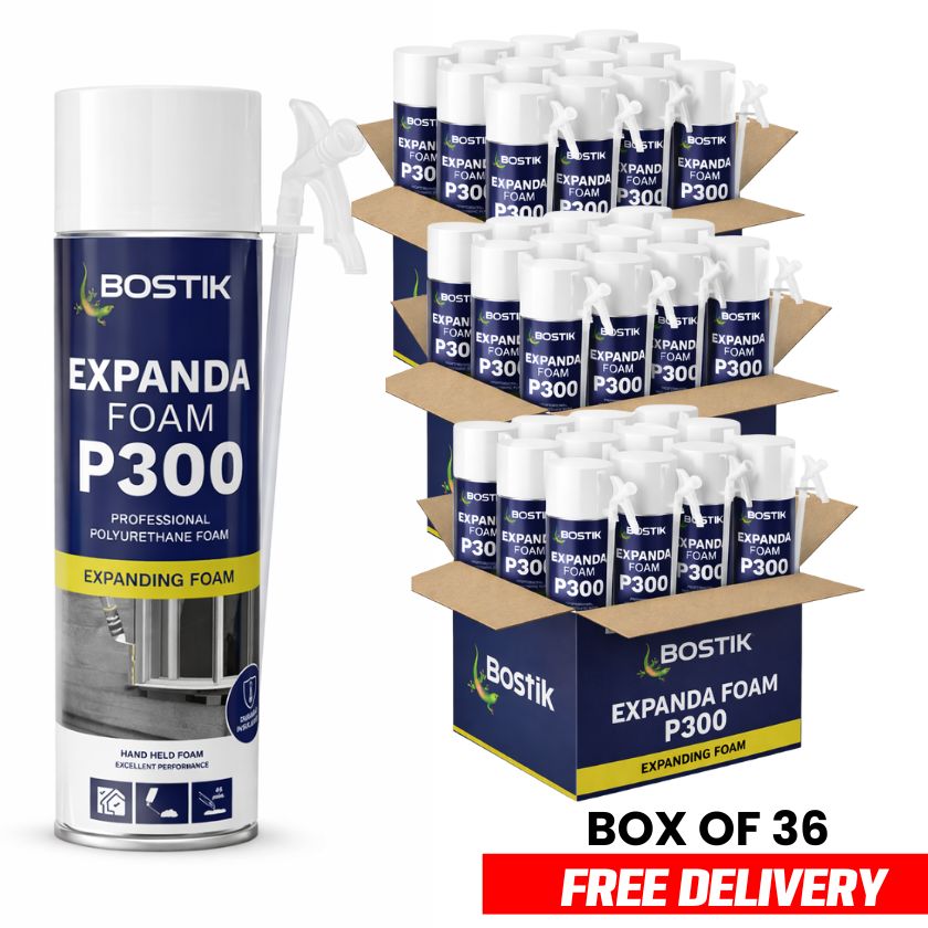 Bostik Expanda Foam P300 Expanding Foam 350ml – Box of 12