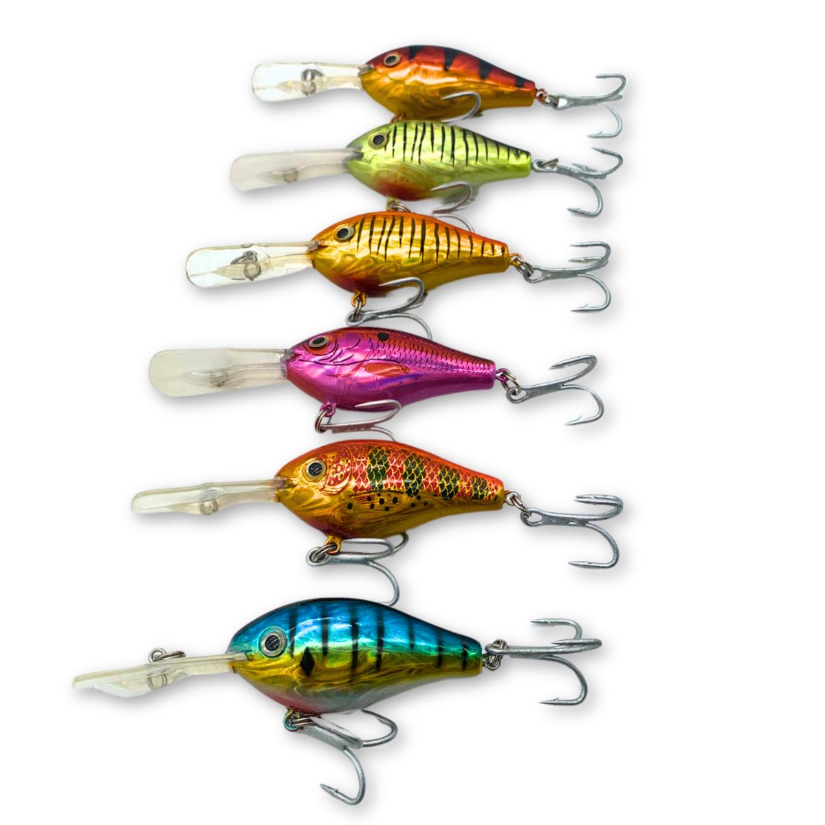 Fishing Lures Crank Bait - 6 Pack South East Clearance Centre Fishing Lures Crank Bait - 6 Pack South East Clearance Centre
