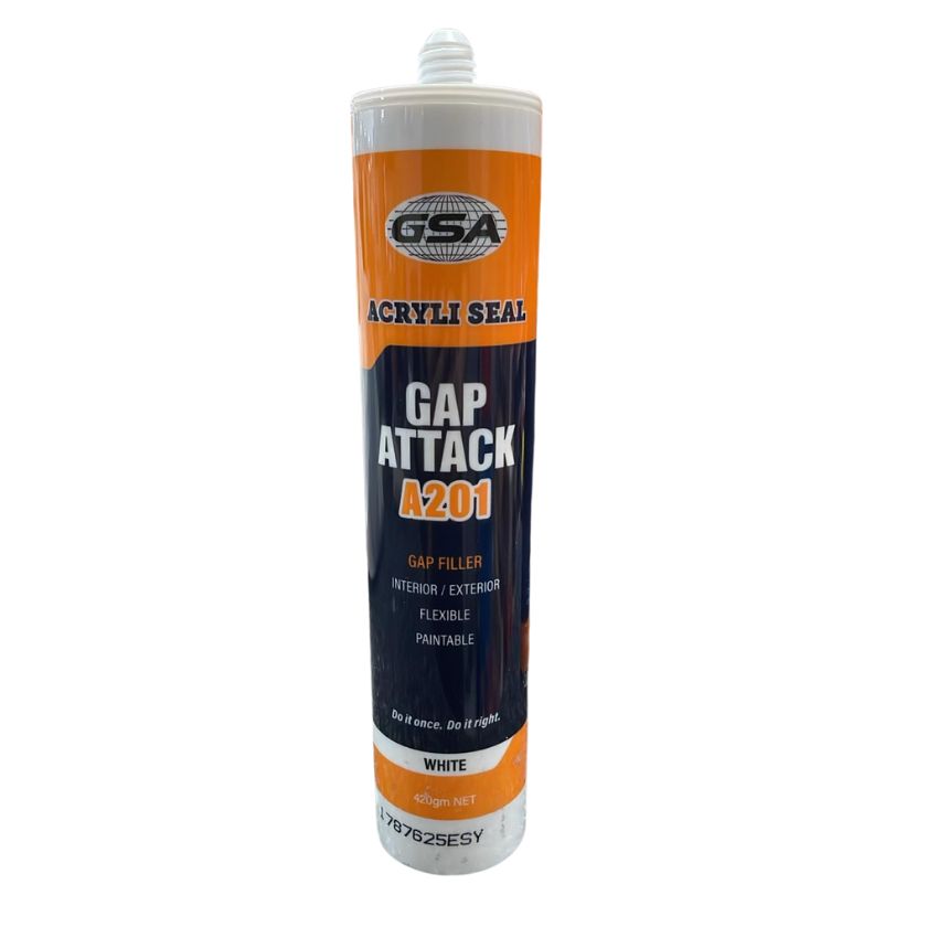 GSA Gap Attack 420g Acrylic Gap Filler - White - South East Clearance Centre