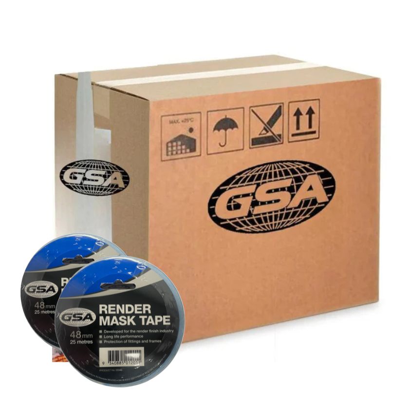 GSA Render Mask Tape 24mm X 25m - South East Clearance Centre