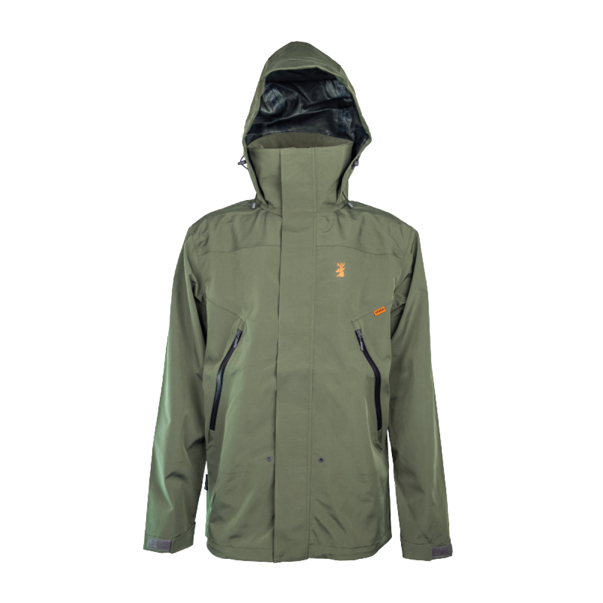 Spika Frontier Jacket Mens Performance Olive Waterproof Hunting Jacket
