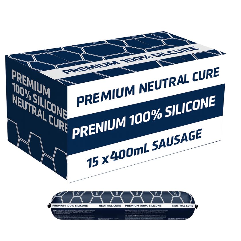 ADMIL SUPASIL 110 - Roof & Gutter 100% Silicone 400g sausage (TRANSLUCENT) - Box of 15