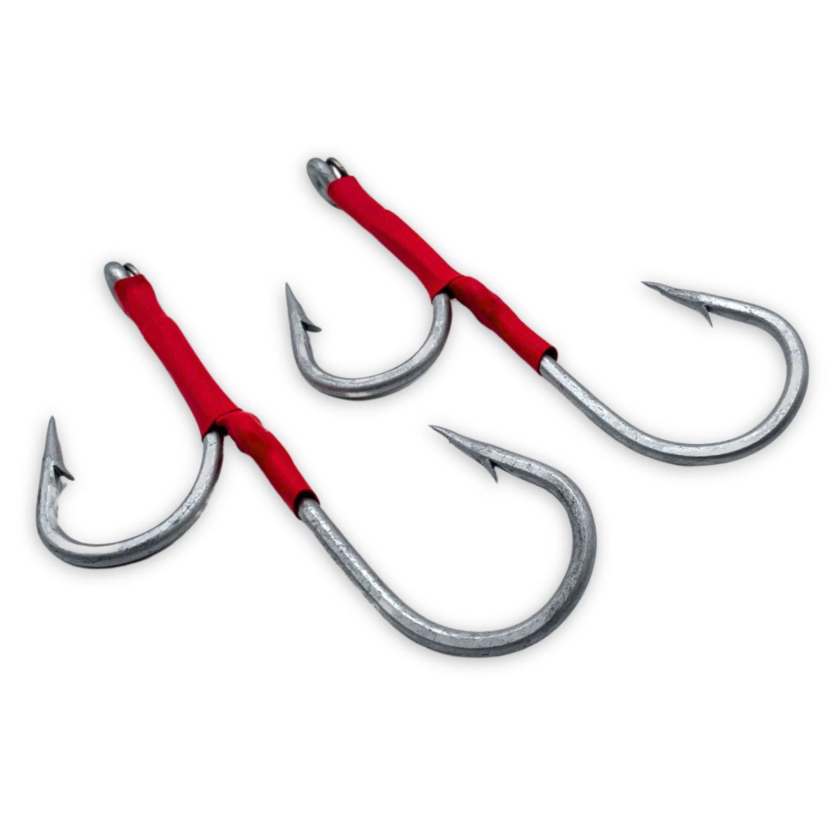 Kamikaze - Twin Pack | Double Assist Hook Rigs | 400lb wire : Size 8/0 - South East Clearance Centre