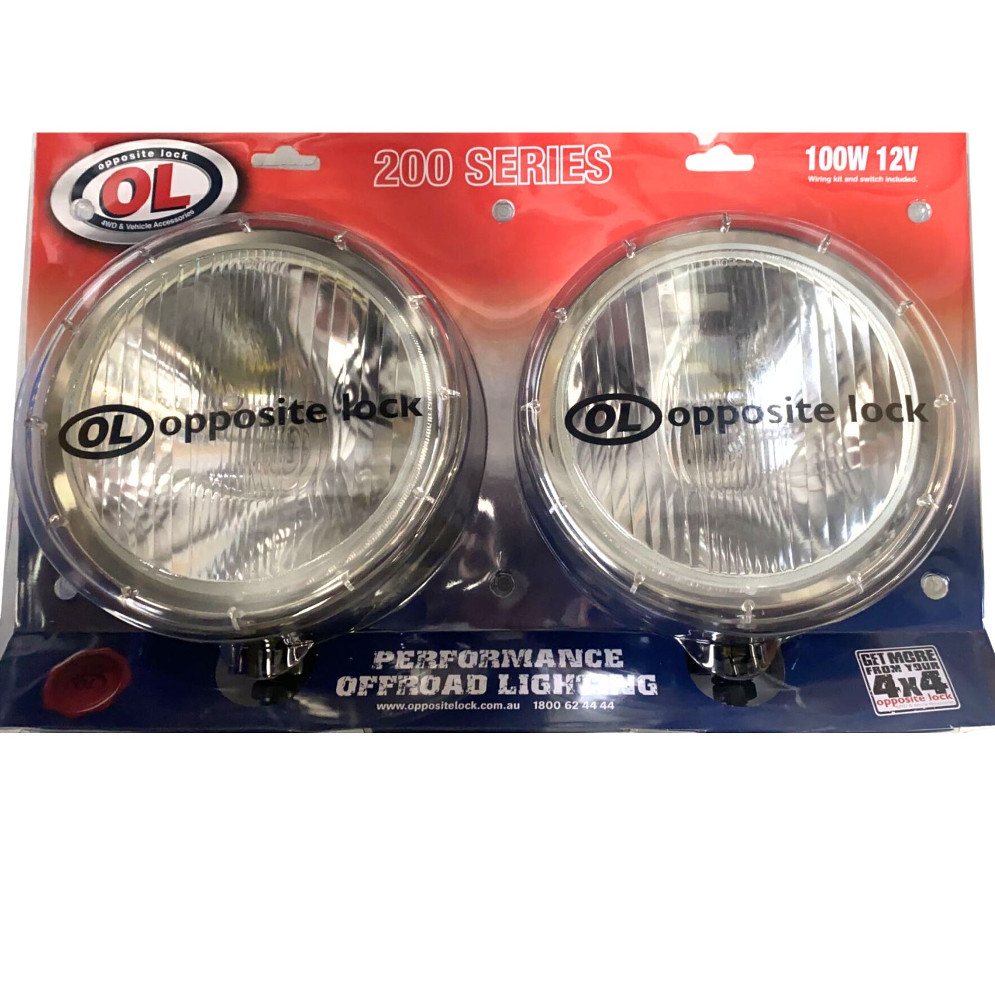 Twin Pack Opposite Lock 200 Series | 100W 12V Driving Light Set - South East Clearance Centre