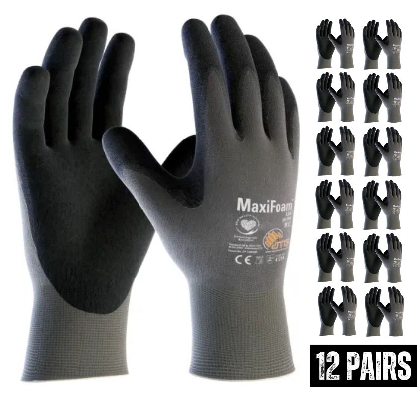 ATG  MaxiFoam Lite 34-900 Gloves (12 Pairs) - South East Clearance Centre