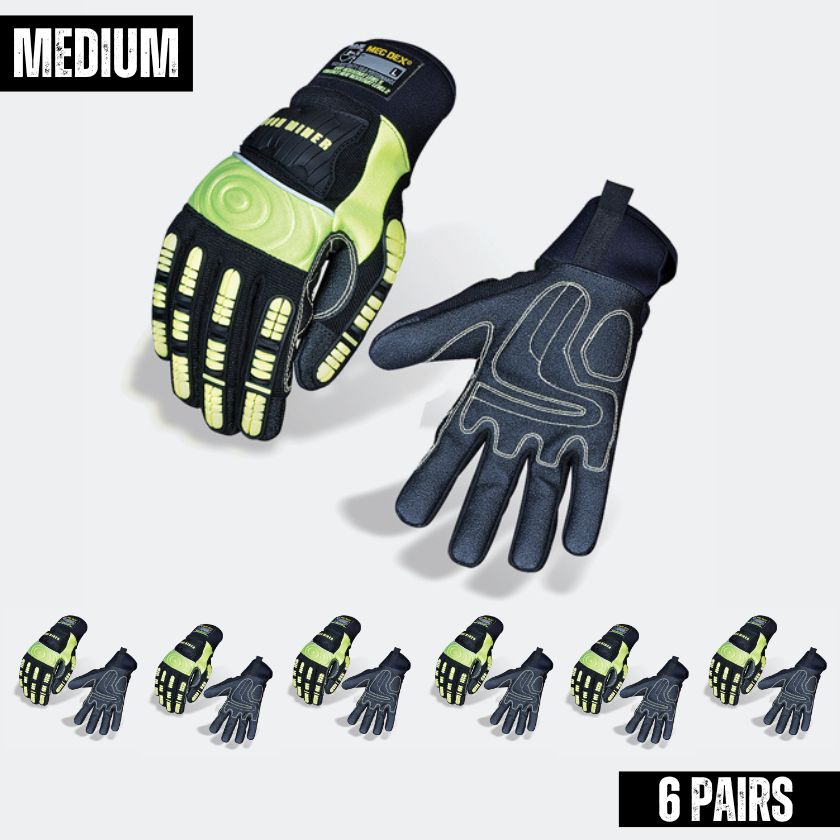 MecDex Rough Miner Cut 5 Gloves - High Cut Protection & Durable Nitrile Coating (PR-625) - South East Clearance Centre