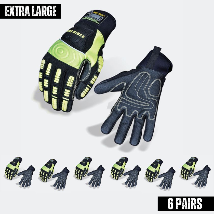 MecDex Rough Miner Cut 5 Gloves - High Cut Protection & Durable Nitrile Coating (PR-625) - South East Clearance Centre