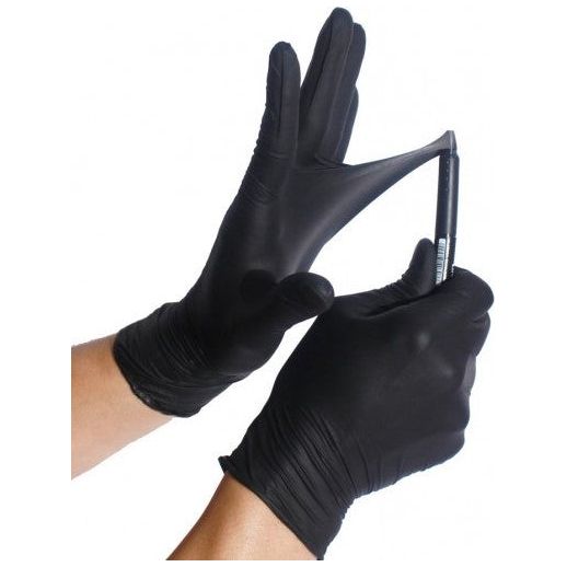 Black Nitrile Gloves - 100 gloves - South East Clearance Centre