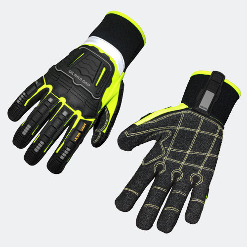 MEC DEX OF-614-Y- Oil Field Grip Kevlar Gloves (6 Pairs) - South East Clearance Centre