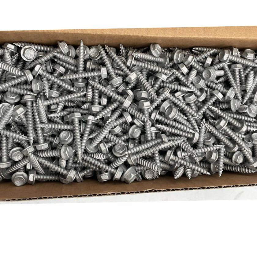 Otter 10-12 x 30mm Hex Head Type 17 Timber Screws | Class 4 Galvanised | 1000 Pack - South East Clearance Centre