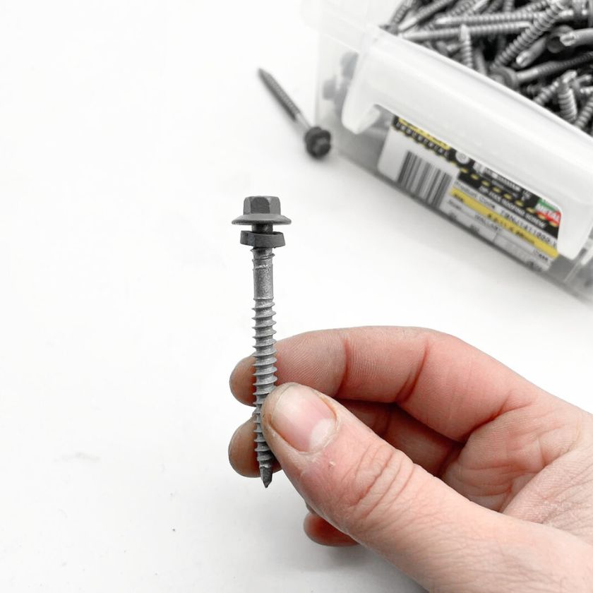 Otter Zip-Fixx Class 4 Timber & Metal Roofing Screws 6.2-11 x 65mm – Wallaby – 500 Pack - South East Clearance Centre