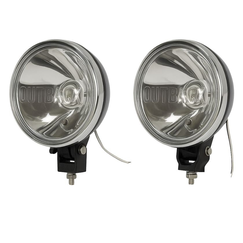 Outback Driving Lights (Twin Pack) - 100W - 12V (LONG RANGE) - HSL170 - South East Clearance Centre
