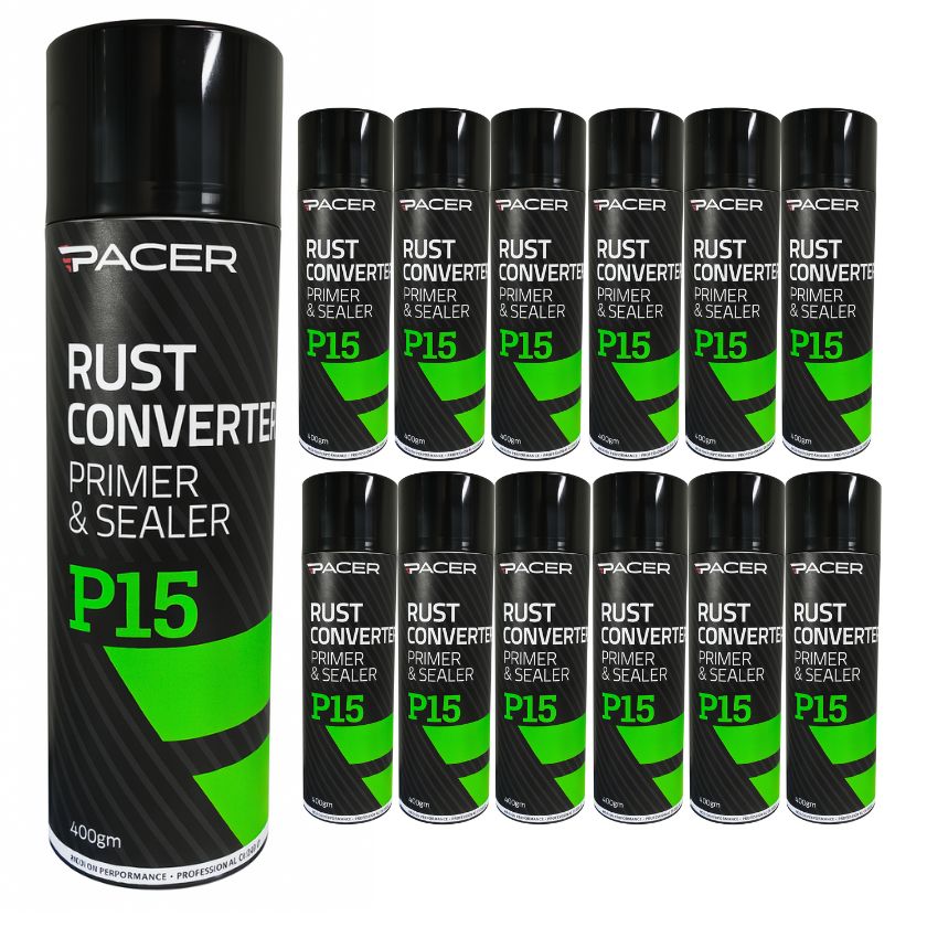 PACER P15 RUST CONVERTER & PRIMER 400GM - South East Clearance Centre