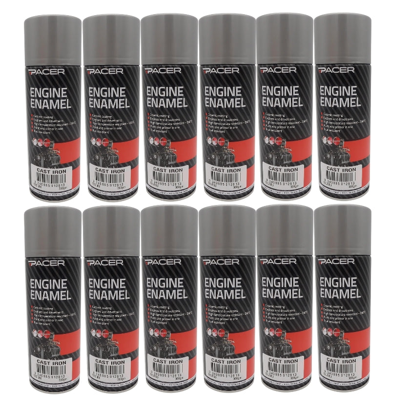 Pacer Engine Enamel EECI300, Cast Iron (Box of 12) - South East Clearance Centre