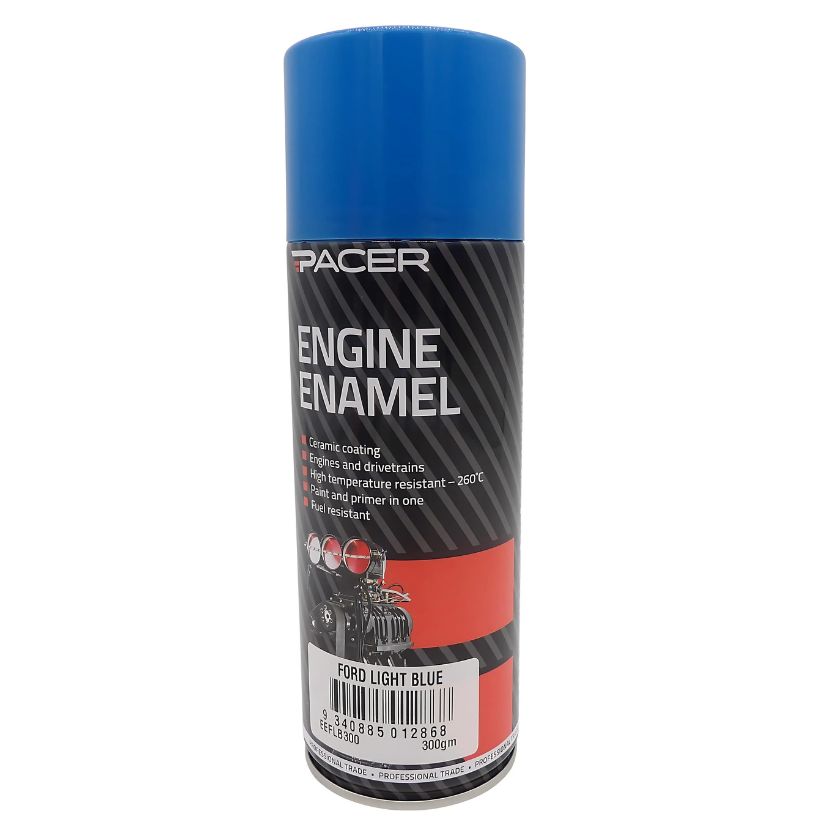 Pacer Engine Enamel EEFLB300, Ford Light Blue (Box of 12) - South East Clearance Centre