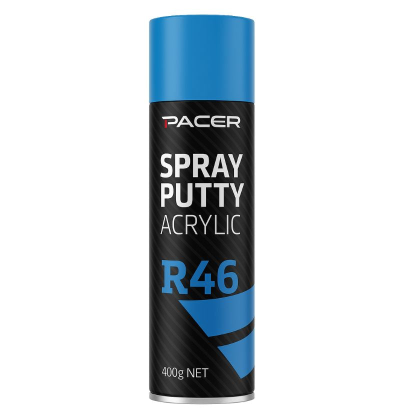 Pacer R46 Spray Putty Acrylic 400g SP400 (Box of 12) - South East Clearance Centre