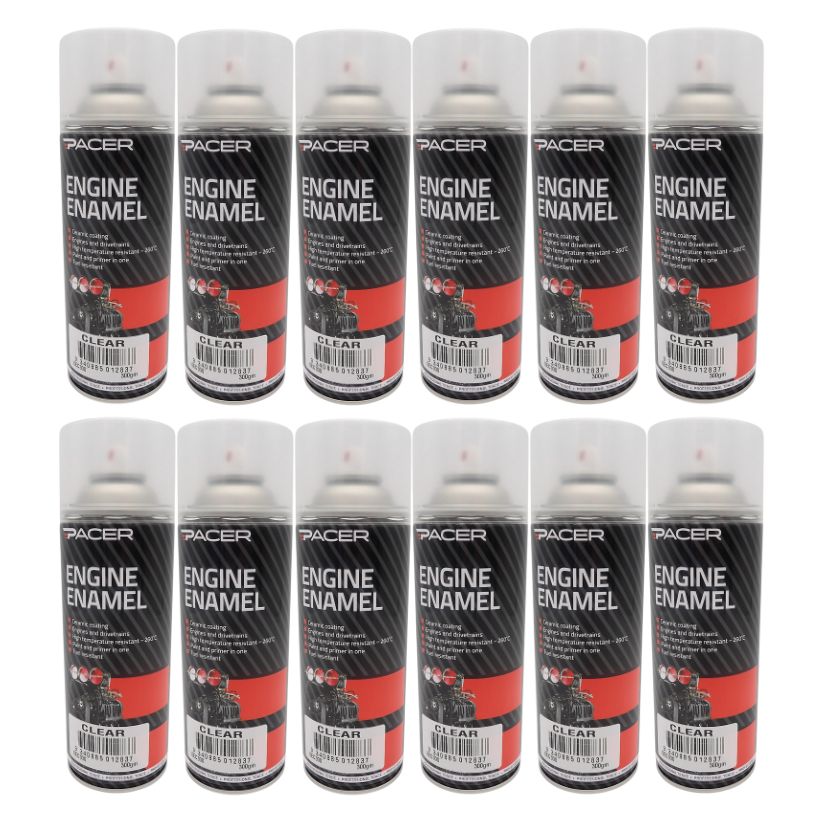 Pacer Engine Enamel EEC300, Clear (Box of 12) - South East Clearance Centre