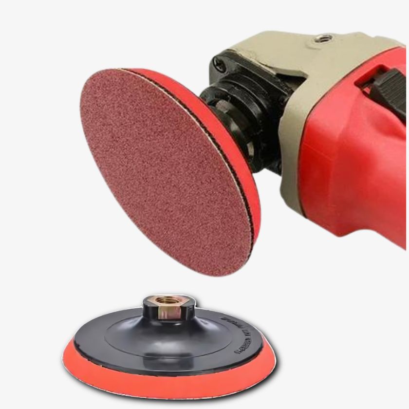 5” (125mm) Polishing Pad – Hook & Loop Backing Plate