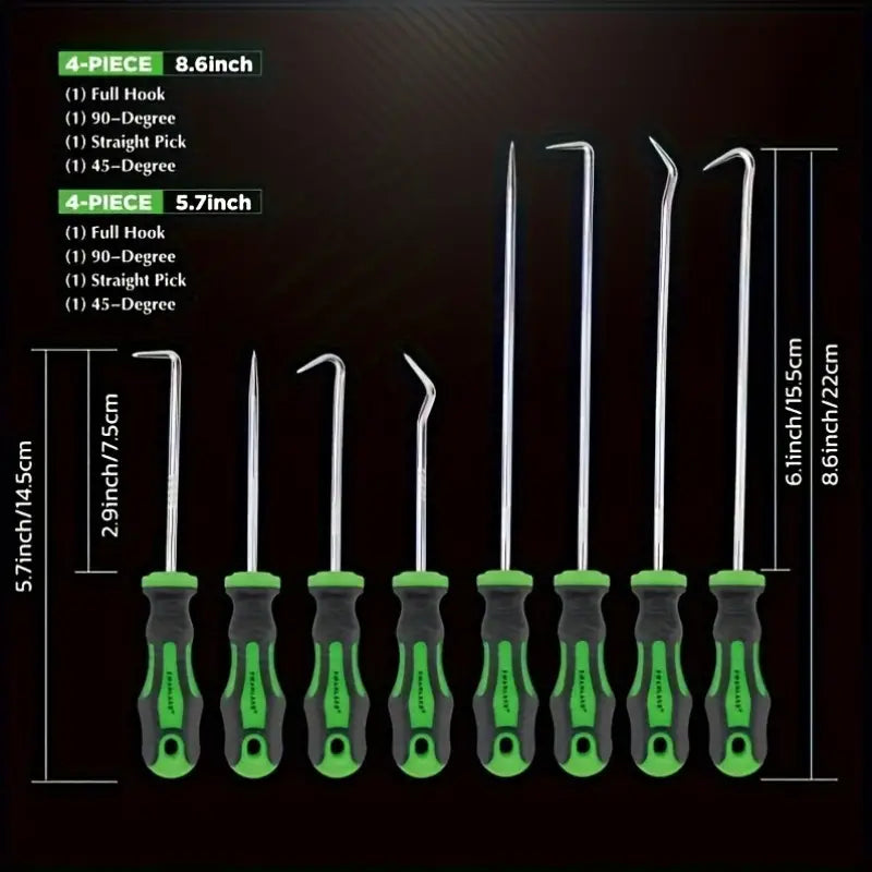 8 Piece Mini H00k & Pick Set