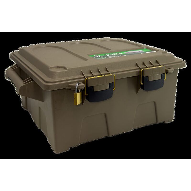 Ridgetek Rl10118 Ammo Crate Utility Box Large Dark Earth With Padlock