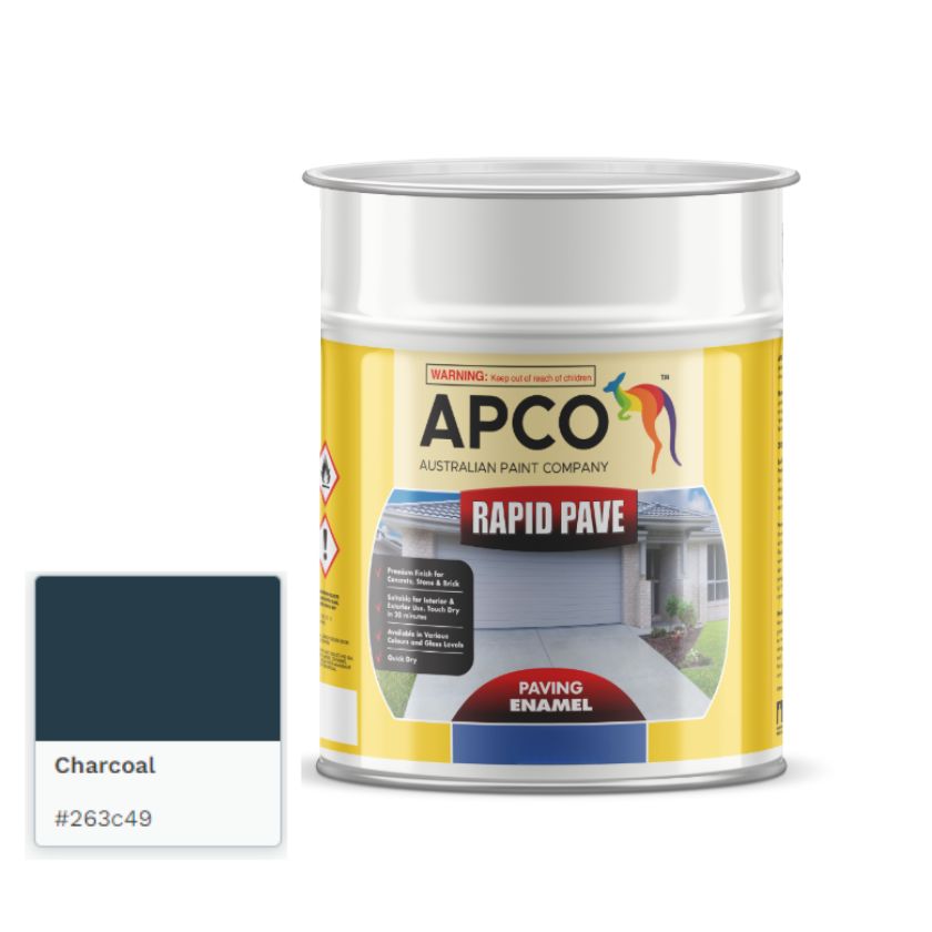 RapidPave Paving Enamel, Concrete Paint - 10 Litres (PICKUP ONLY) - South East Clearance Centre