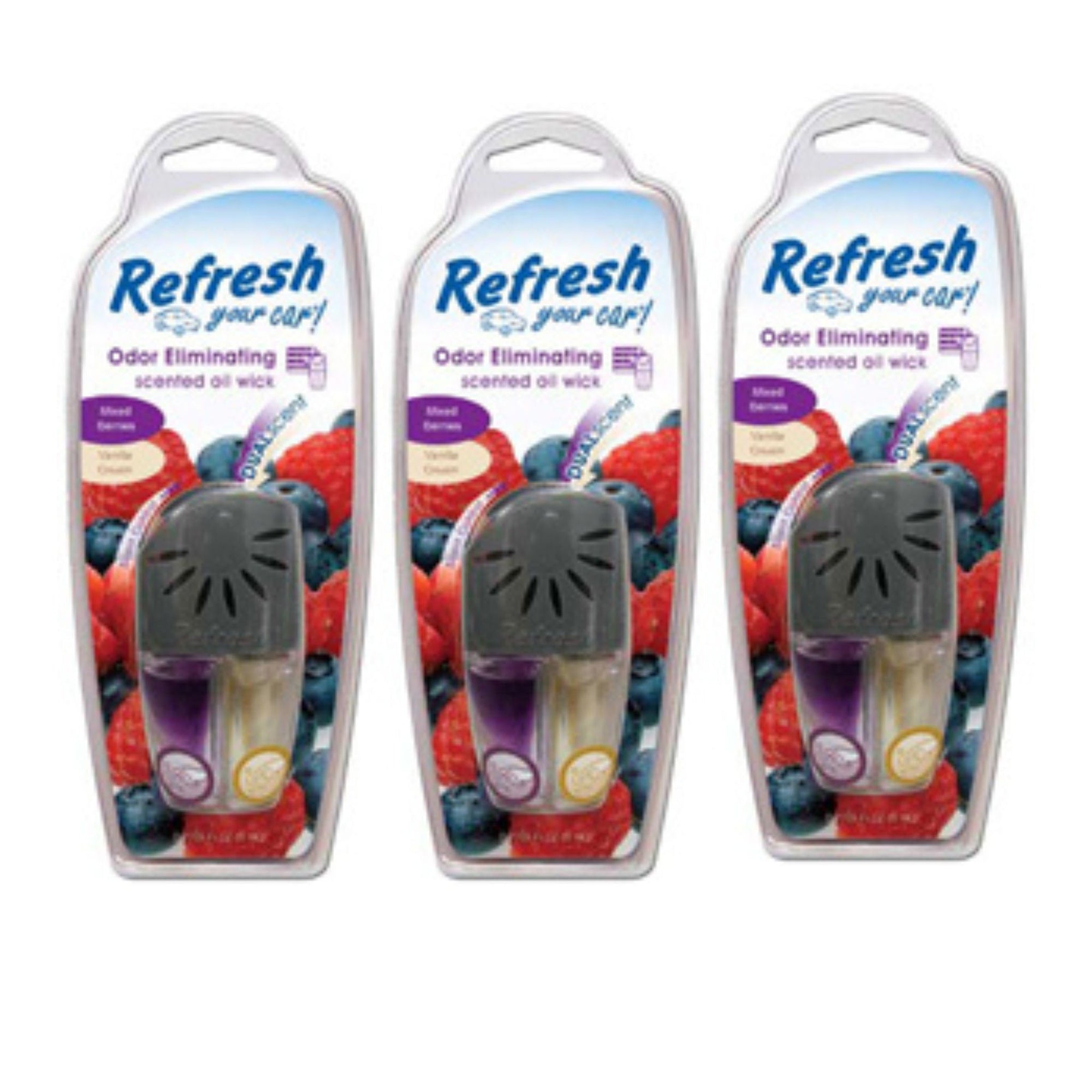(3 Pack) Air freshener | mixed berries & vanilla cream - South East Clearance Centre