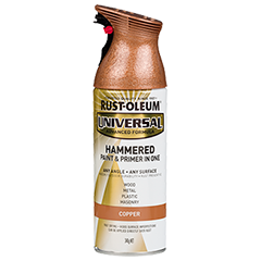 Rust-Oleum UNIVERSAL® Hammered Spray Paint | 250383 Hammered Copper - South East Clearance Centre