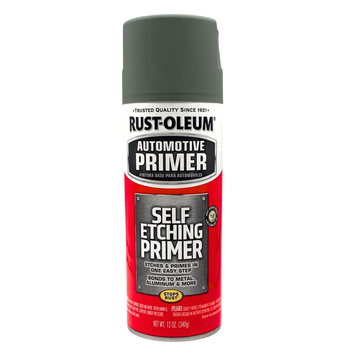Rust-oleum Automotive Self Etching Primer 249322 - Dark Green - 340g Spray - South East Clearance Centre