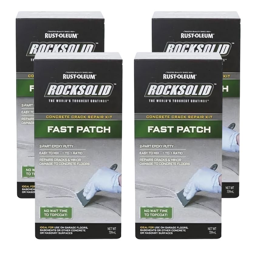 Rust Oleum RockSolid Fast Patch Concrete Repair Kit