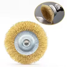 5 piece Wire Brush Wheel & Cup Set – Drill Fit 1/4" - South East Clearance Centre