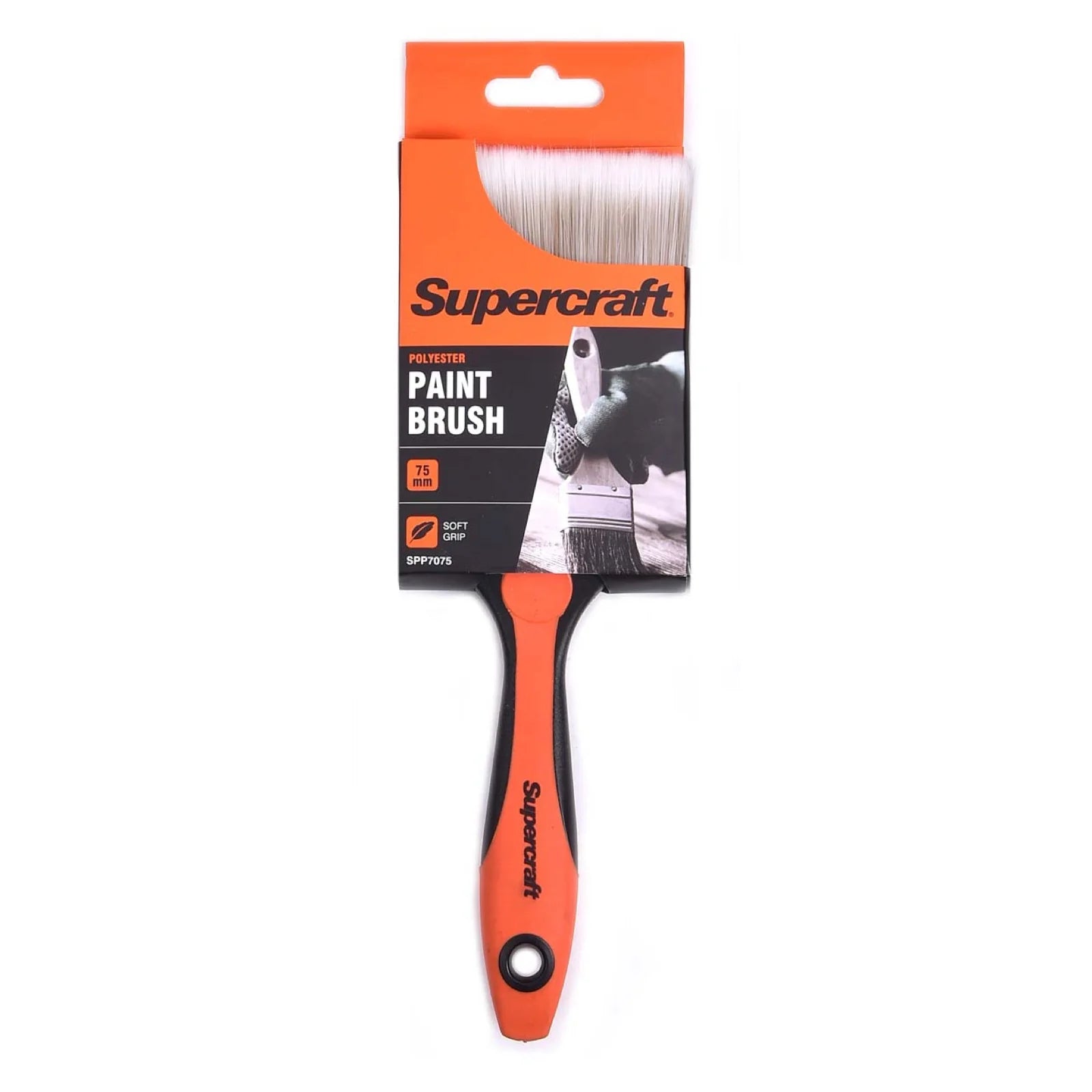 SPP7075 Supercraft Paint Brush Soft Grip 75mm Synthetic - South East Clearance Centre