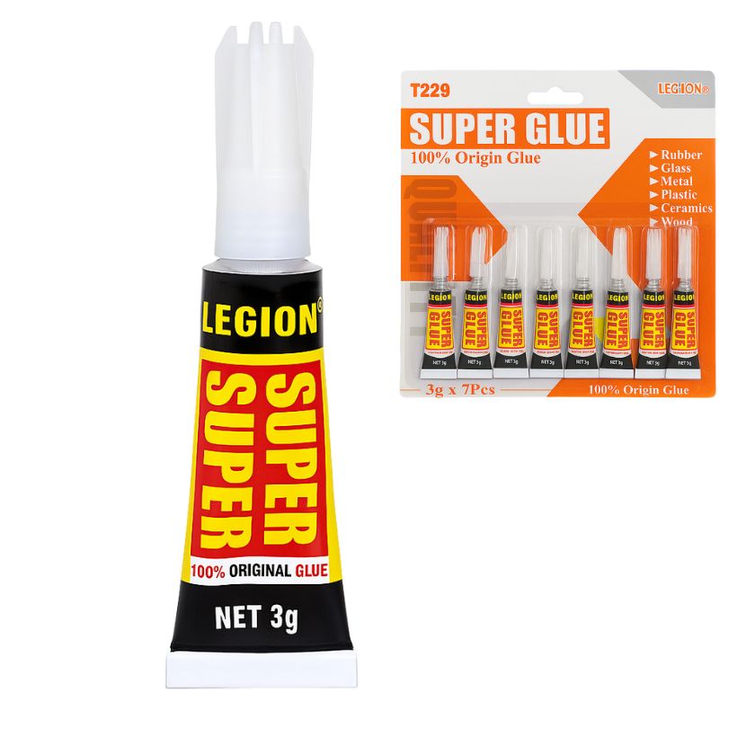 Extra Strong SUPER GLUE 8PCS - South East Clearance Centre