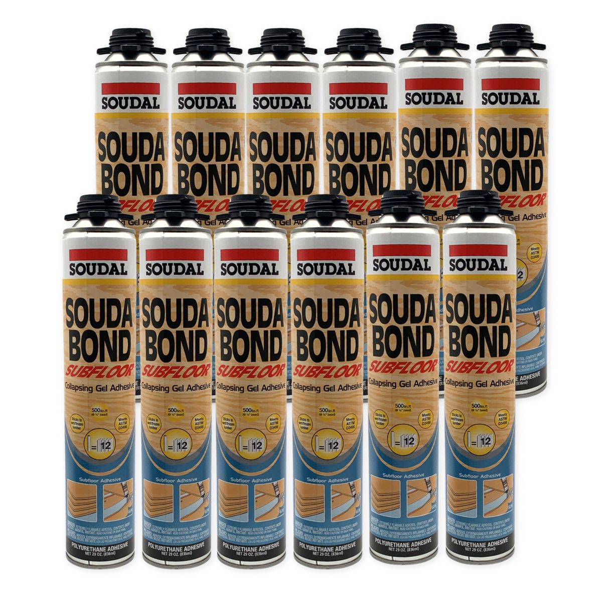 Soudabond Subfloor Adhesive 836ml Screw Top - South East Clearance Centre