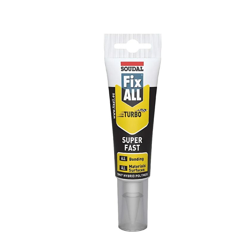 Soudal 131077 Fix all Turbo 125ml - White (Box of 10) - South East Clearance Centre