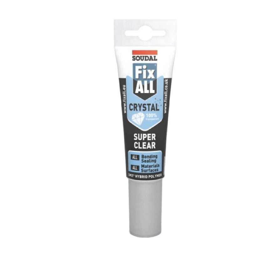 Soudal 131080 Fix All Crystal 125ml (Box of 10) - South East Clearance Centre