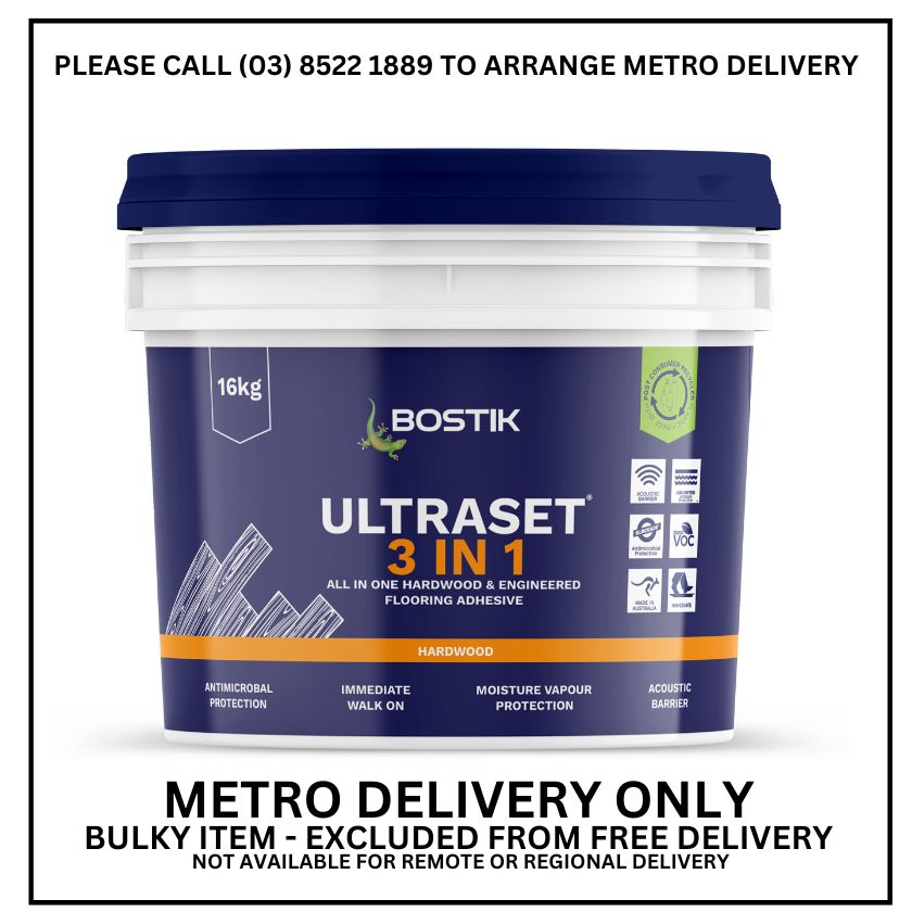 Bostik Ultraset 3-IN-1 Timber Flooring Adhesive 30627868 - 16kg - South East Clearance Centre