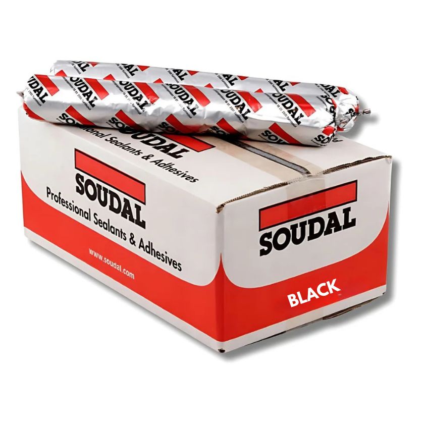 Soudal Soudaflex 20LM Polyurethane Sealant – BLACK– 600ml (Model 127291) - South East Clearance Centre