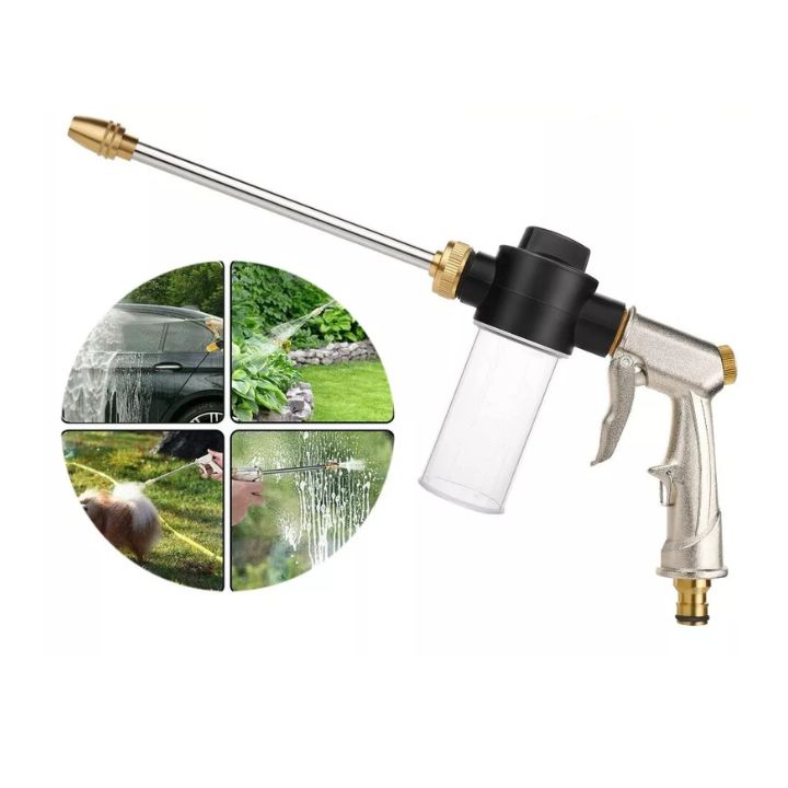 High Pressure Washer Power Gun Snow Foam Soap Bottle Nozzle Sprayer Car Washing - South East Clearance Centre