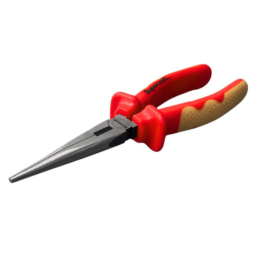Supercraft TPA7120 Long Nose Pliers VDE 1000v 200mm - South East Clearance Centre