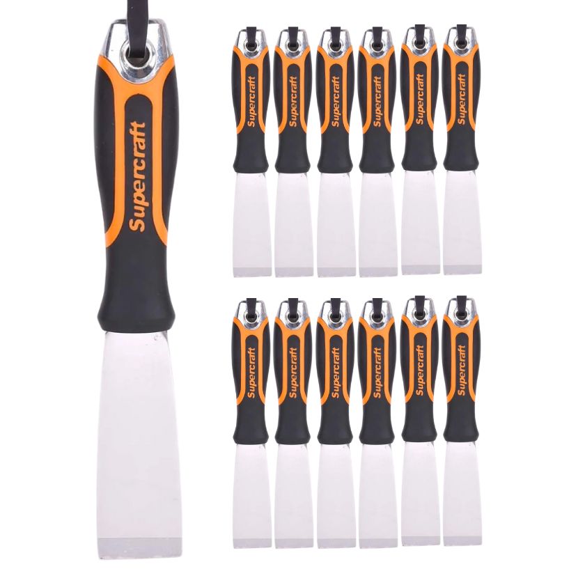 (10 Pack) Supercraft Putty Knife Flexible 38mm - South East Clearance Centre